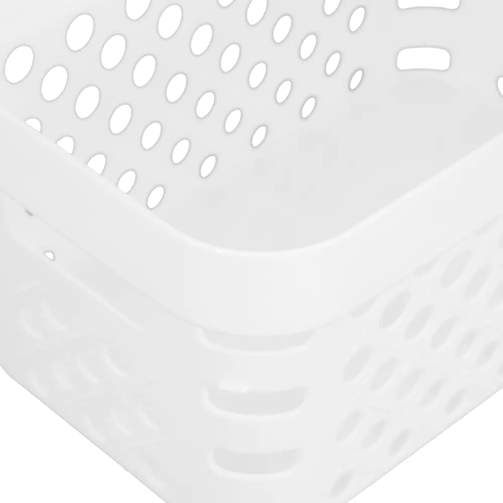 Корзина Eternity 25x17x13 см 4 л полипропилен цвет белый Santreyd STLM-2181414 - Вид №4