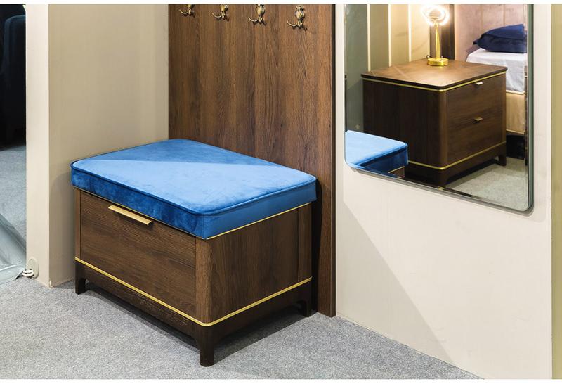 2456 Пуф с ящиком Модерн Звездная ночь R-HOME 40092853H_GZN - Вид №4