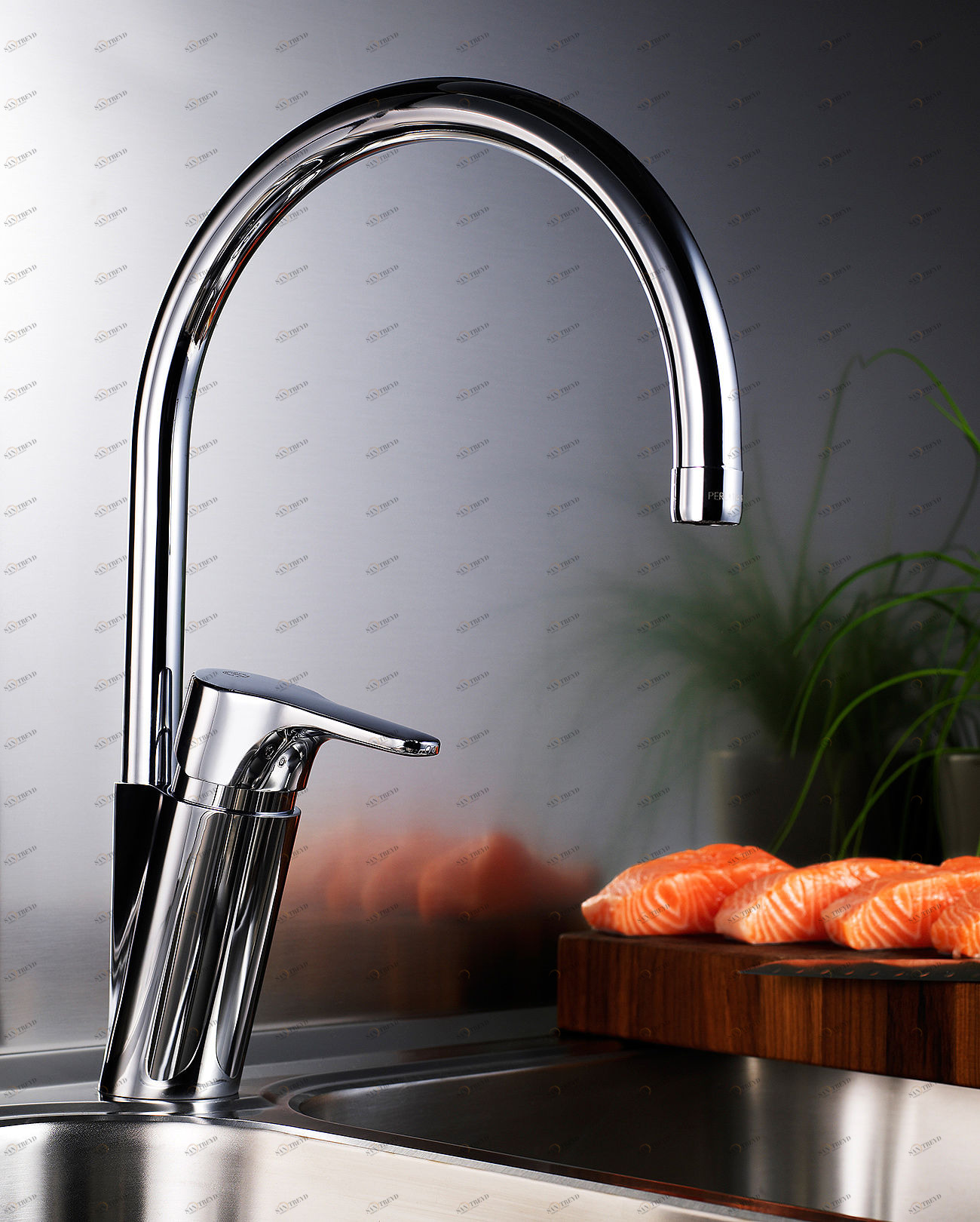 Смеситель для кухни Nautic с высоким краном. Gustavsberg GB41204056 