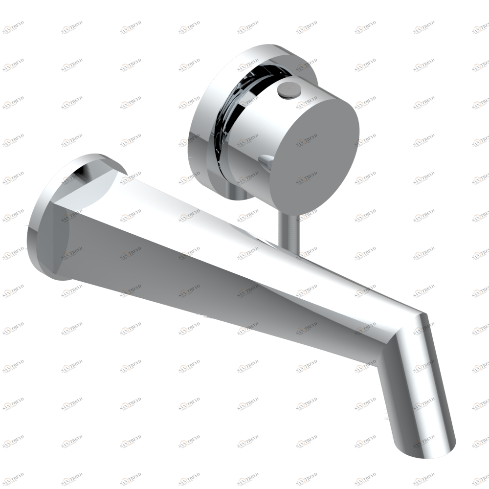 G3W-6541B Trim only for Built-in basin mixer with spout (two x 1/2'' inlets and one 1/2'' outlet), without waste Thg-paris Montaigne marbre blanc Vénus с рукоятками Хром G3W 6541B A02 CAT.A