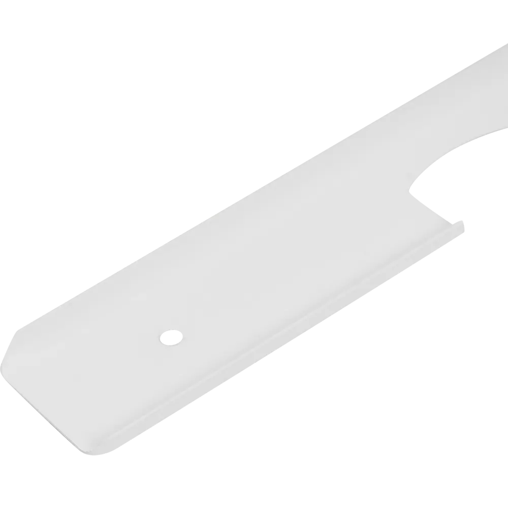 Планка угловая L-образная R5 60x3.8 см для столешницы 3.8 см цвет белый Santreyd STLM-2191593 - Вид №1