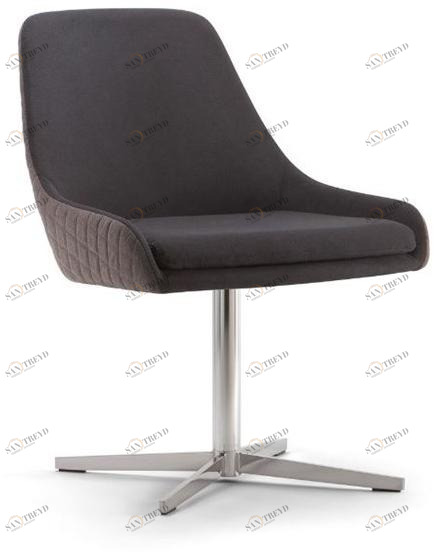 Стул с обивкой из ткани с 4 спицами Jo 058 sx Santreyd