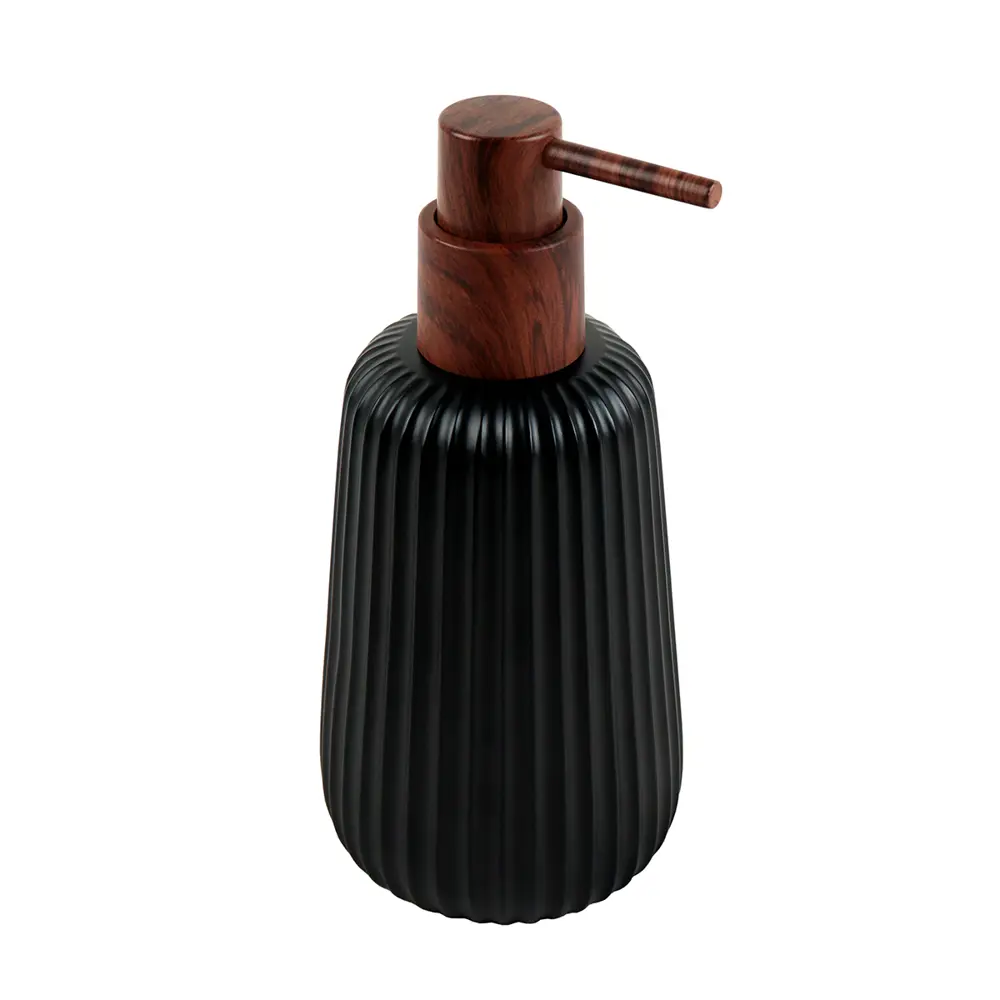 Дозатор для мыла бруно полирезина черный Santreyd STLM-2152653 - Вид №1
