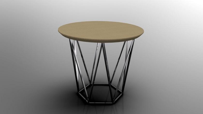 EmmeBi Круглый лакированный журнальный столик sun-id-1506639 - Вид №4