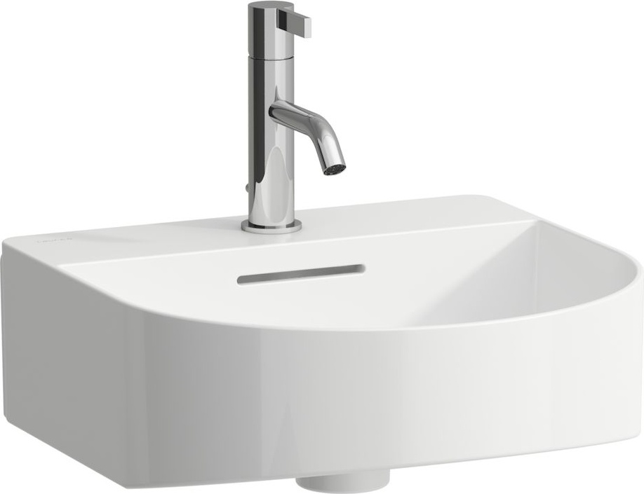 H8163414001091 Мини-раковина, для установки на поверхность, включает керамическую крышку для сливного отверстия LAUFEN PRO