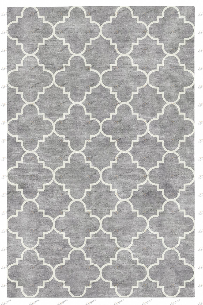 Ковер Lattice Cold Grey 120x180 DOLLY CAPRETS ДИЗАЙНЕРСКИЕ, TRELLIS 155608 Серый 