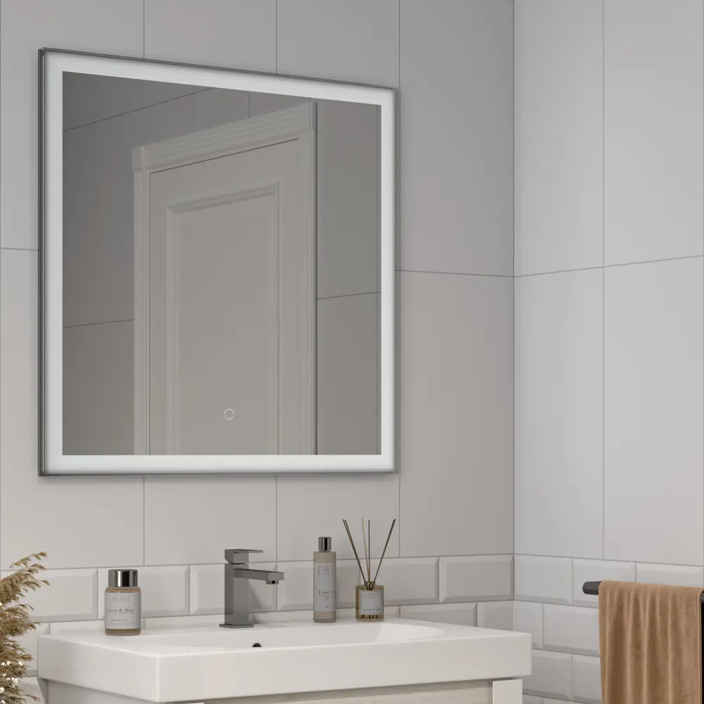 Плитка настенная Kerama Marazzi Полюс 29.5x59.5 см 1.26 м² цвет белый матовый STLM-2098326