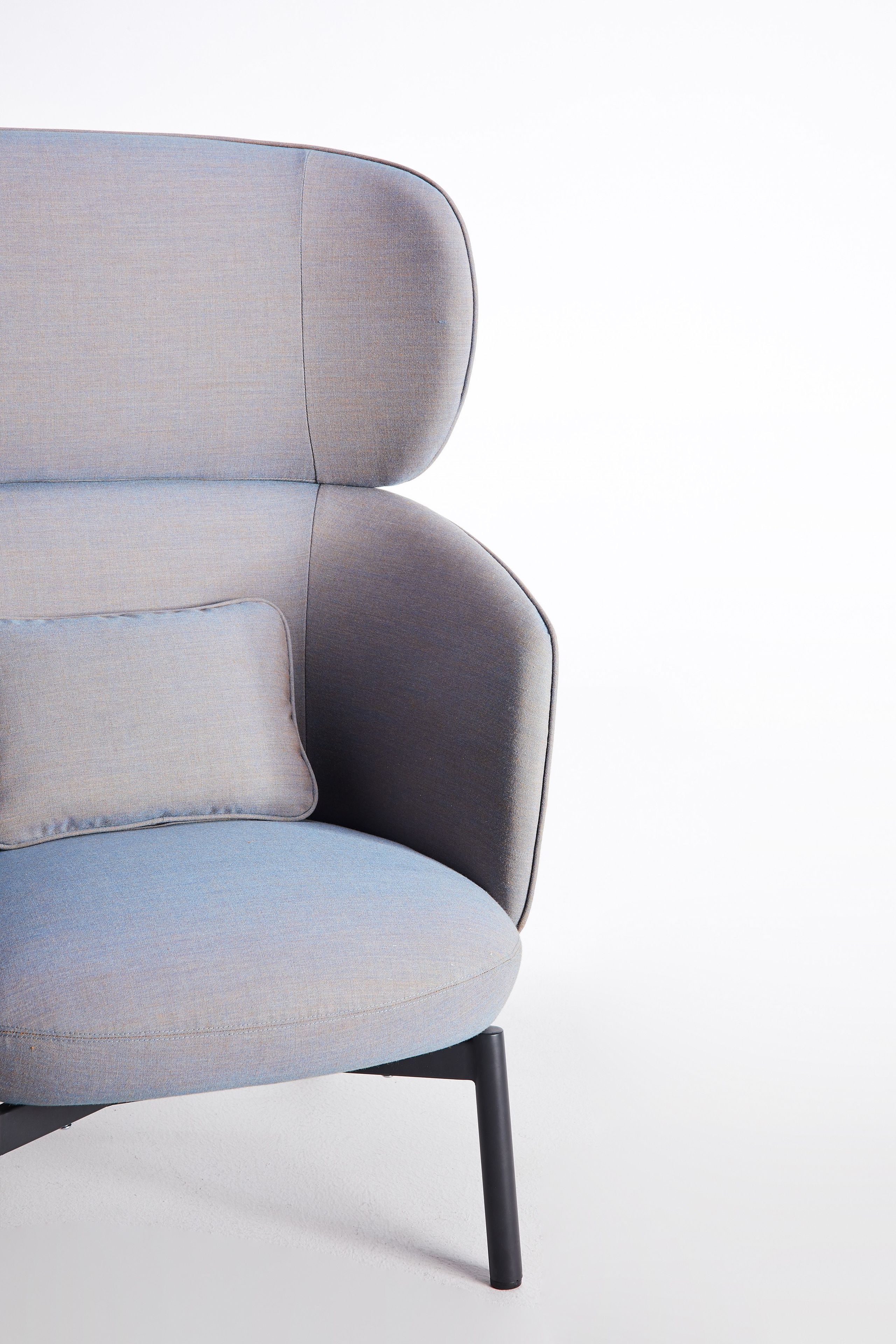 Тканевое кресло с стальным основанием Grado Design Beos ARCH-00087460 - Вид №10