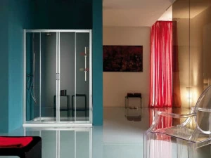 Samo Душевая кабина-ниша двухместная с поддоном Dinamica