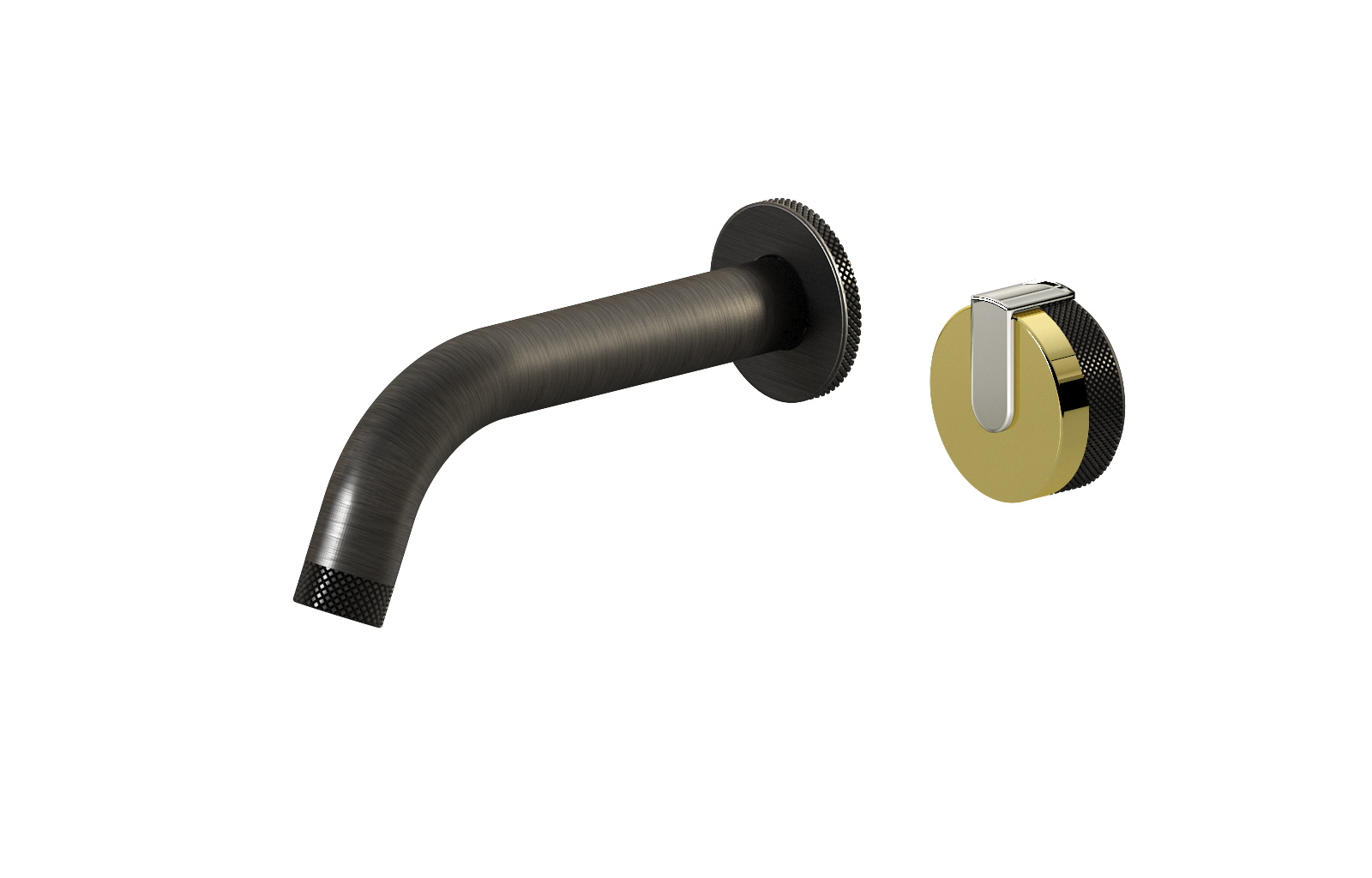 E-11535-R1PB-L1PC-BOX Настенный прогрессивный смеситель скрытого монтажа для раковины GRAFF MOD+