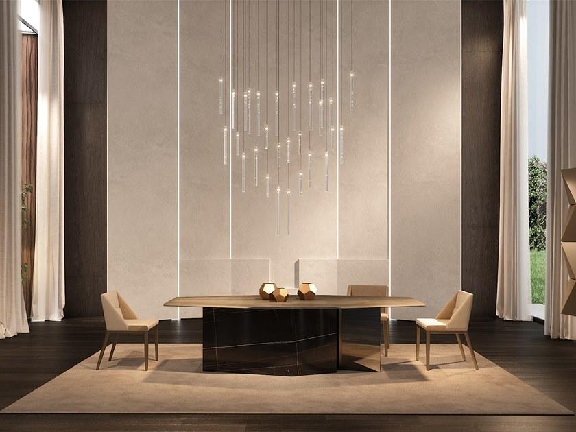 Reflex Восьмиугольный стол из особо прозрачного или окрашенного стекла Cubitum sun-id-1451209 - Вид №3