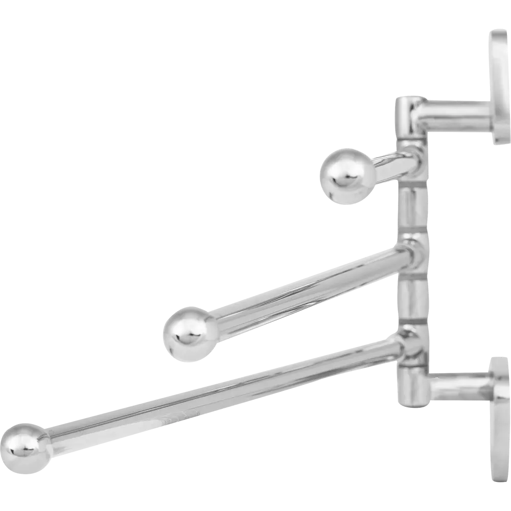 Полотенцедержатель «Kraft» тройной поворотный, 35 см, цвет хром BRISSEN STLM-2186375 - Вид №2
