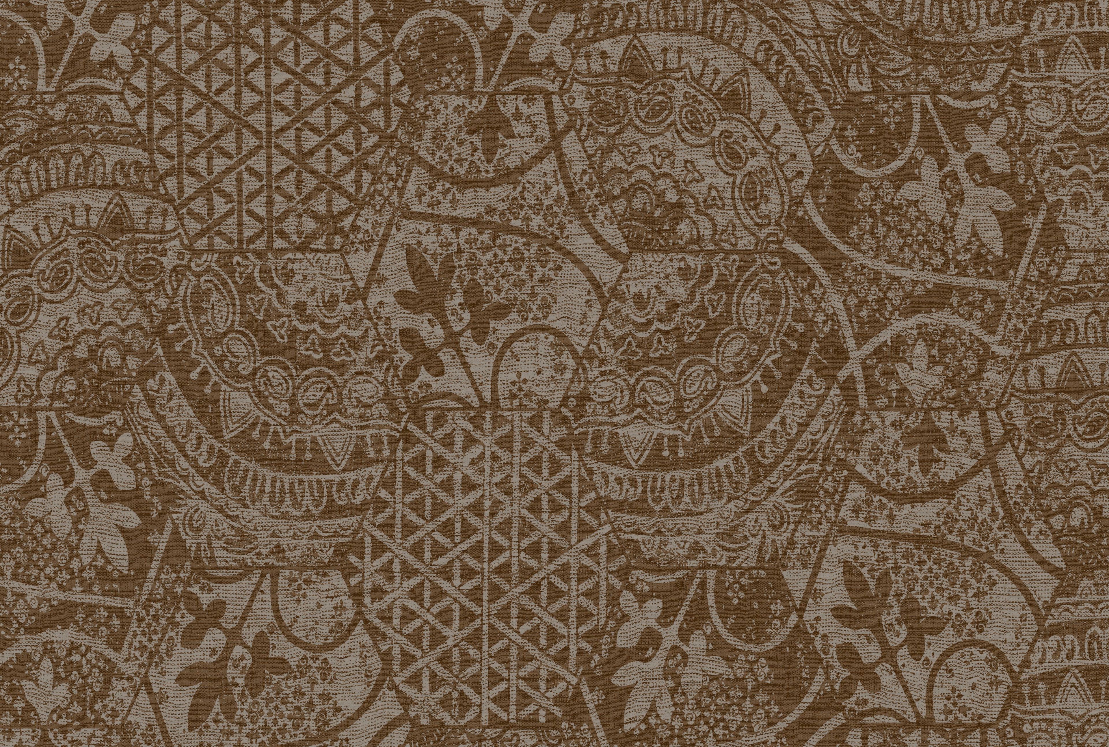 Нетканые обои TEXAM лен ARCH-00074610 - Вид №5