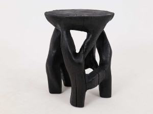 Деревянный табурет / журнальный столик