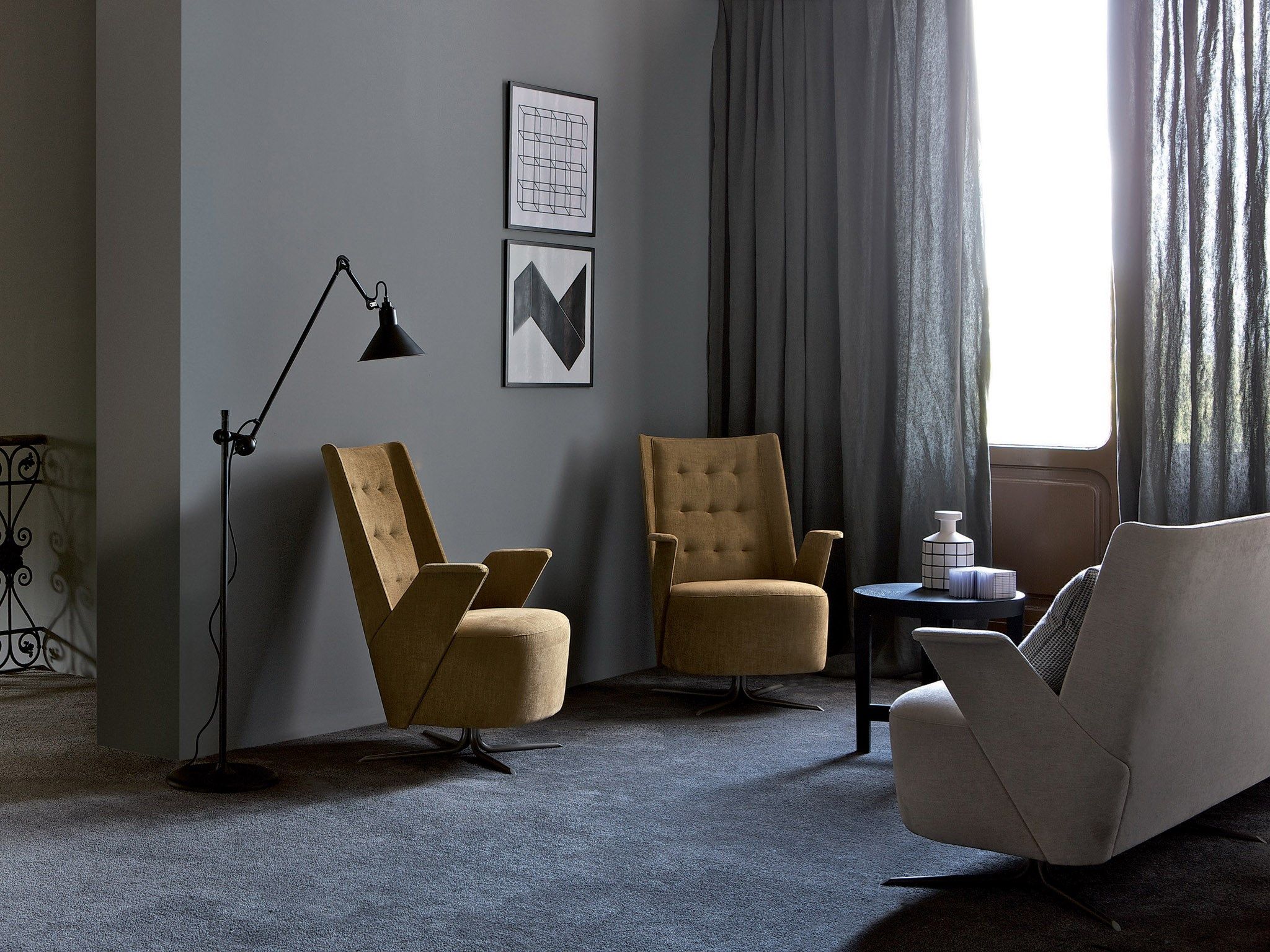 Тканевое кресло с подлокотниками ESTEL GROUP Embrasse ARCH-00135723 - Вид №3