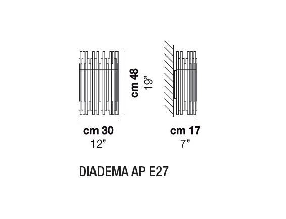 Vistosi Diadema AP CR AC настенный 64391 - Вид №2