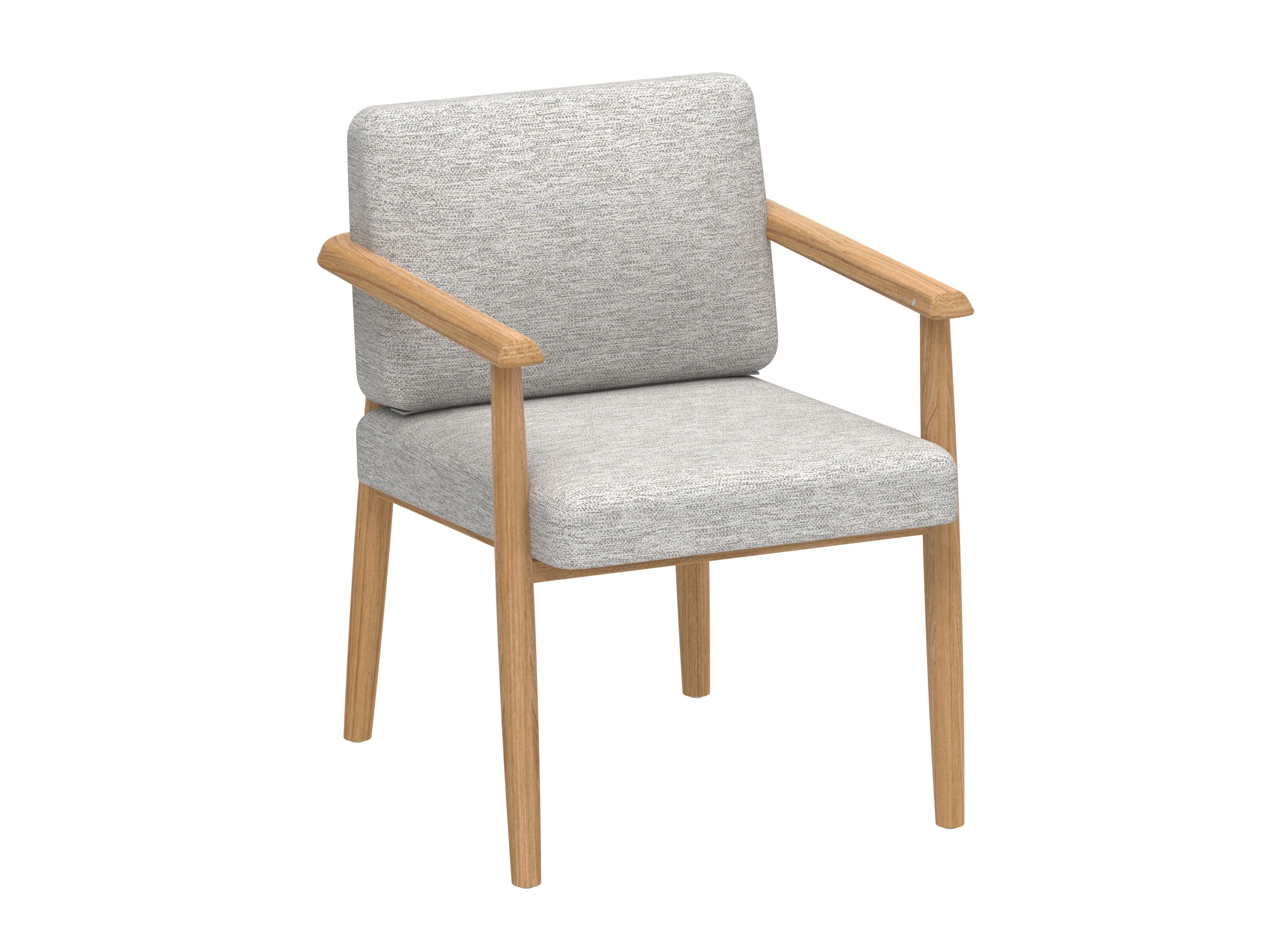 Тканевый мягкий садовый стул с подлокотниками Royal Botania Mambo ARCH-00032633