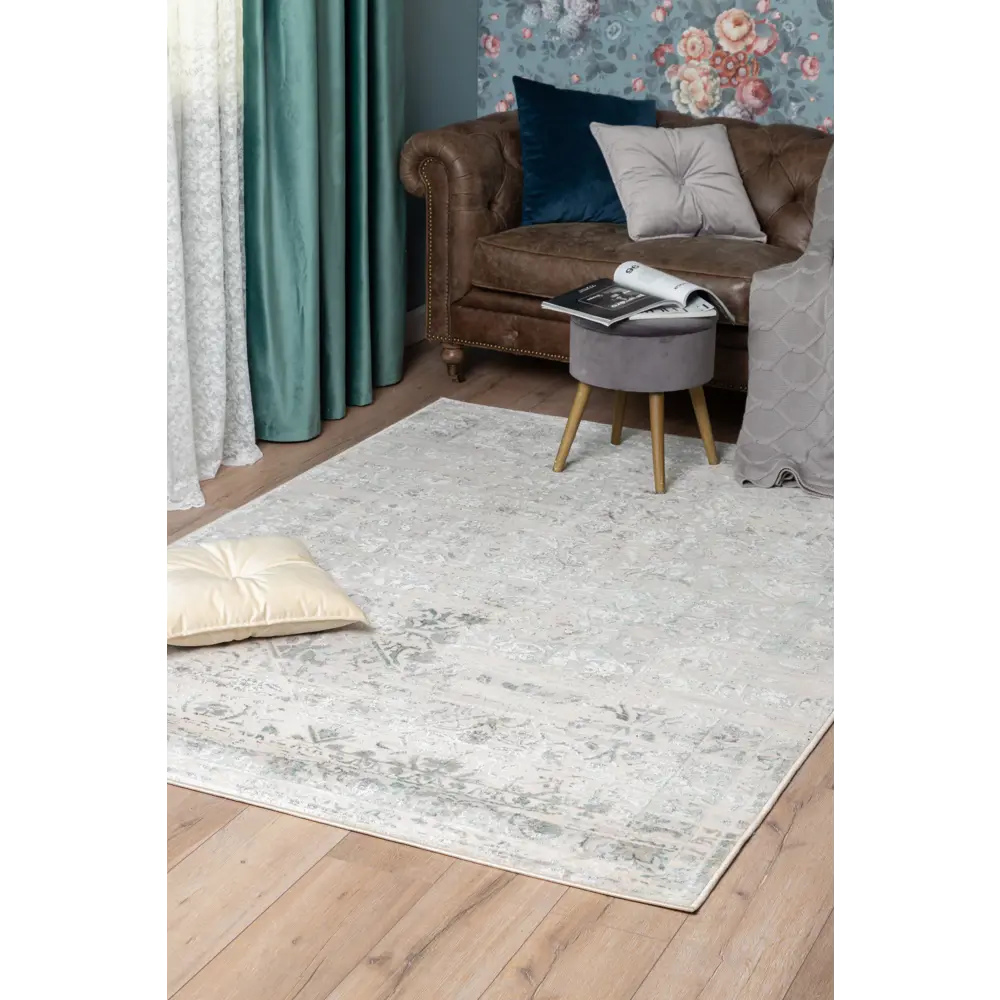 Ковер вискоза Эрин 701X 200x285 см цвет бирюзовый 82186725 STLM-2197203 CTIM  - Вид №4