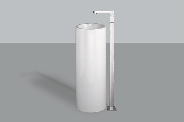 4502000401 Умывальник, wt.rx325k, белая, противомикробное Alape серия K 