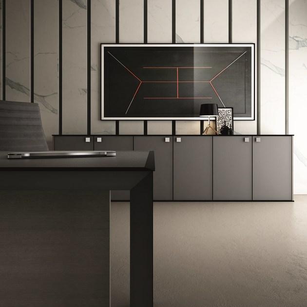 IFT Низкая офисная кладовая из алюминия и стекла 45/90 sun-id-1412221 - Вид №1