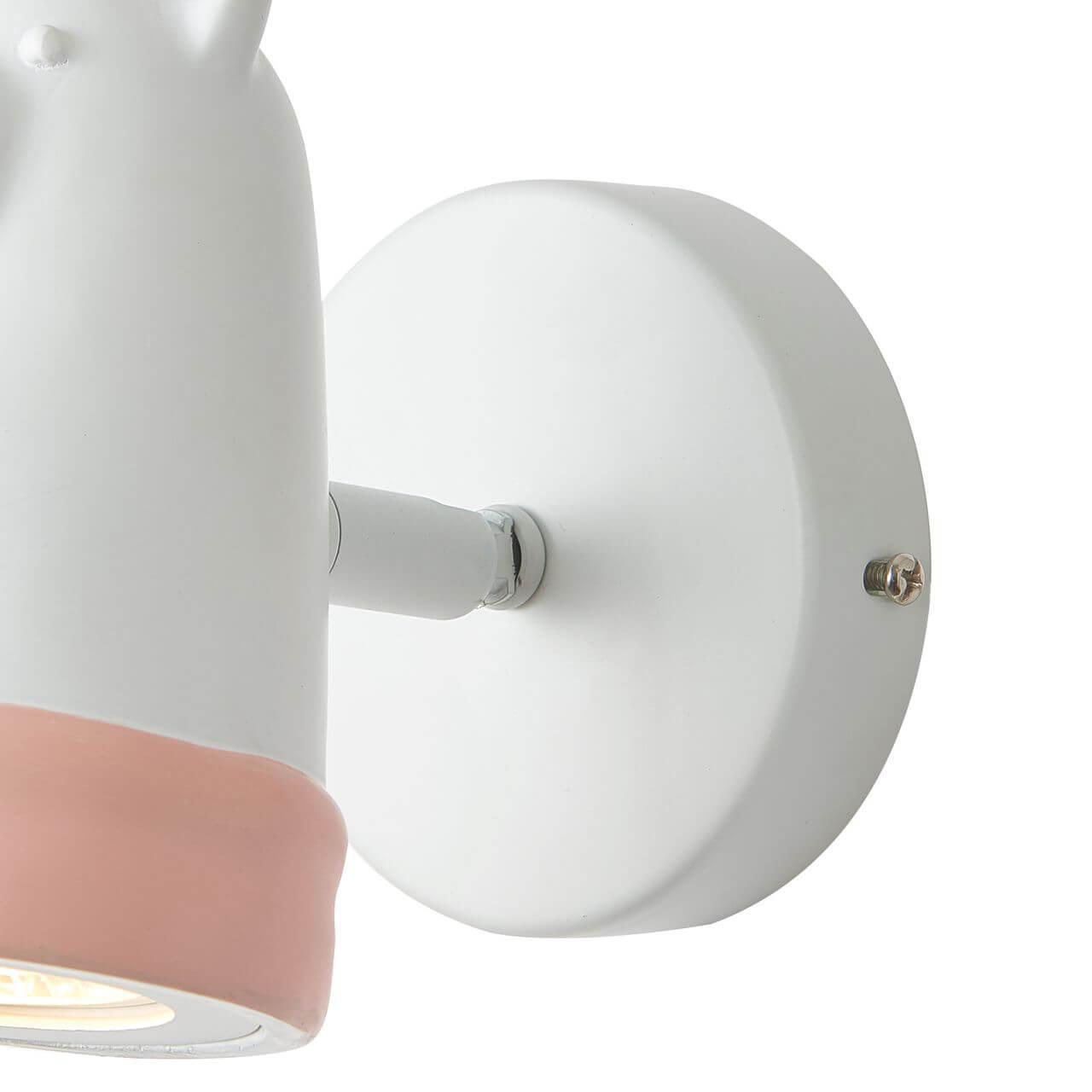 Спот детский Taddy Bears "Мишка" розовый FAVOURITE TADDY BEARS 326570 Белый;розовый  - Вид №1