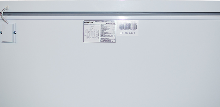 1134171 Морозильный ларь RENOVA FC-310 белый STDN-0035109 - Вид №5