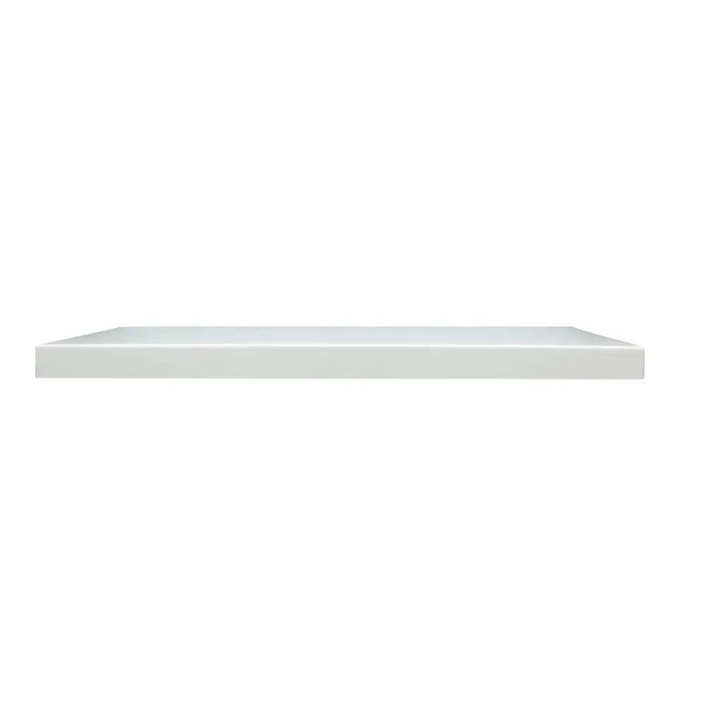 Столешница в ванную Scandi SC-120B 47x120x4 см литьевой мрамор цвет белый Santreyd STLM-2112937 - Вид №1