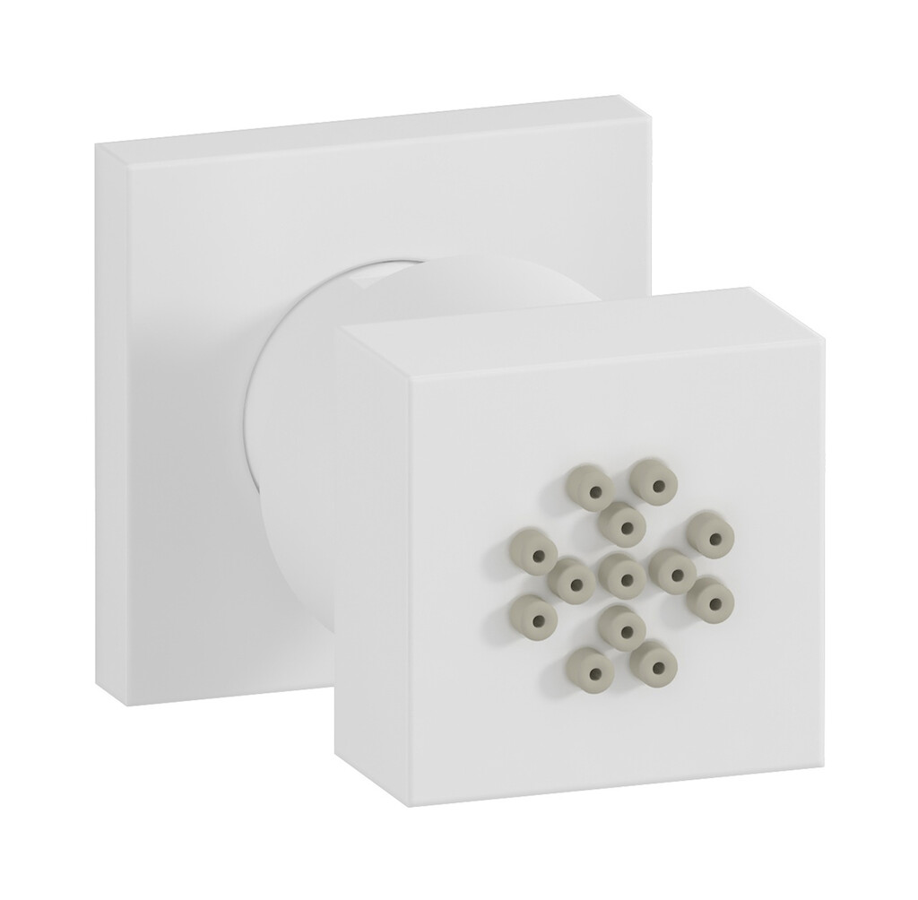 Боковая форсунка квадратная WE ARE IB sh031pl Matt White RICAMBI