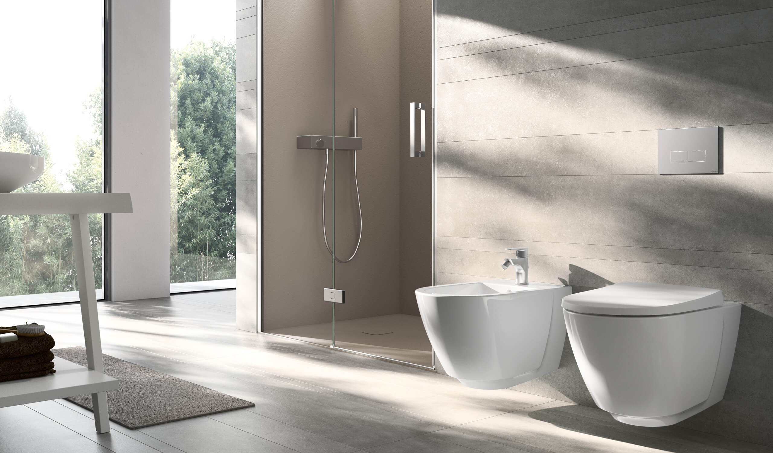 Керамический подвесной туалет Gruppo Geromin мода ARCH-00123453 - Вид №2