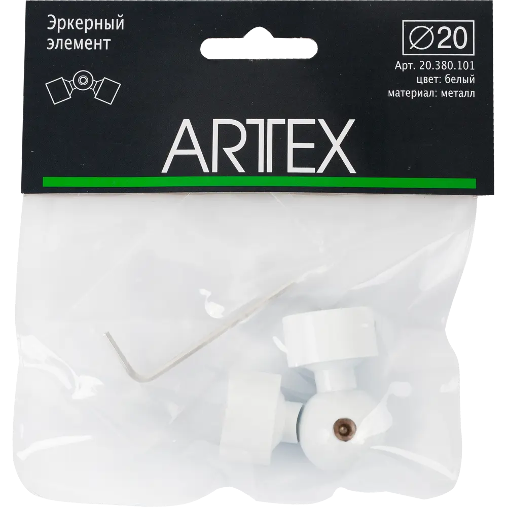 Эркер 2 см цвет белый ARTTEX STLM-2157366 - Вид №2