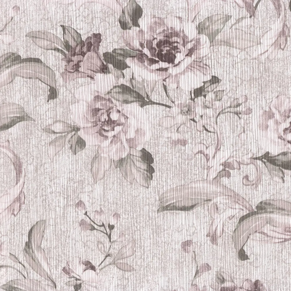 Обои «Цветы» ED1016-3, бумажные дуплекс, цвет бежевый, 0.53х10.05 м EURO DECOR Юнона STLM-2179250