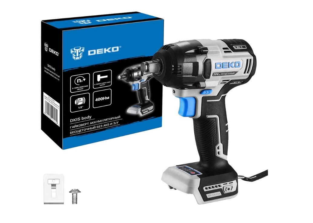 Гайковерт DEKO DKIS UNV 20V  , Без ЗУ, Без АКБ 9136212 STDN-0086283 - Вид №3