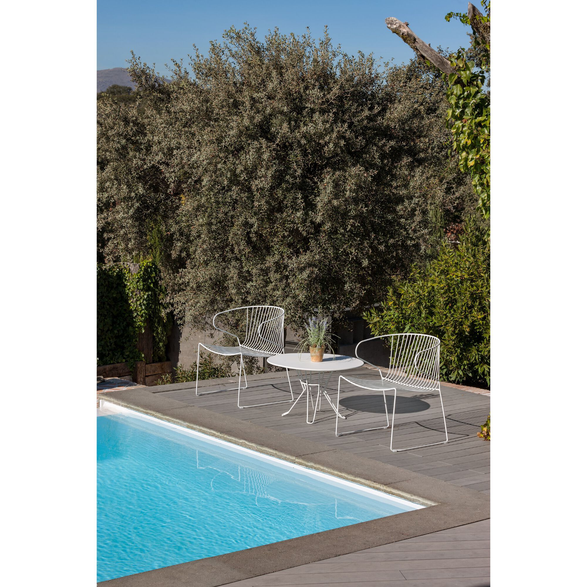 Стальной садовый стул с подлокотниками iSimar Bolonia ARCH-00052068 - Вид №5