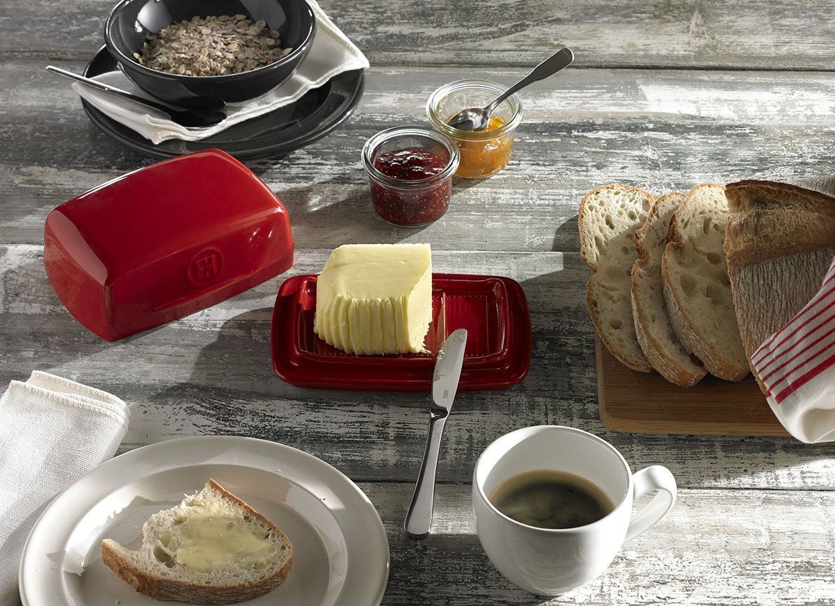 00-3951895 Маслёнка Керамическая Emile Henry  - Вид №1