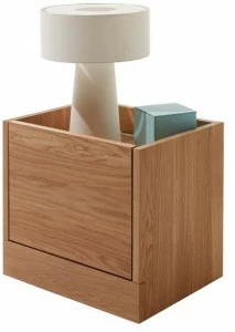 Müller Small Living Прямоугольная тумбочка из дуба Flai