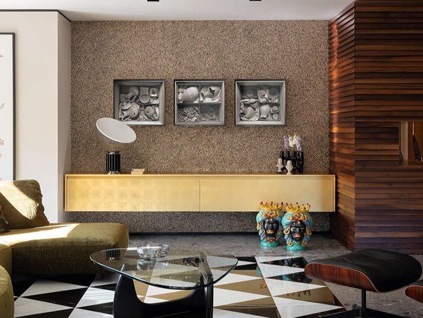 Шкаф из дуба с откидными дверями TM Italia Cucine ARCH-00043994