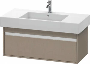 KT669107575 Тумбочка подвесная Ketho #KT6691 1000 x 455 мм Лен, декор