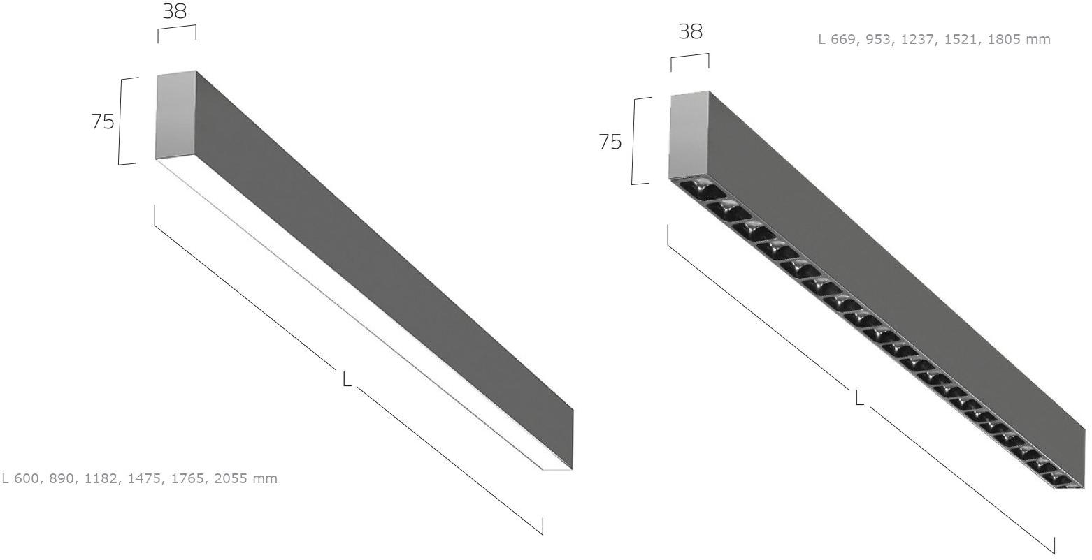 Lightnet Настенный светильник / потолочный светильник Matric sun-id-1399758 - Вид №3