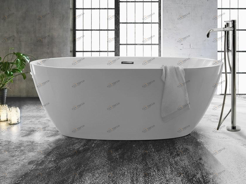 GALASSIA Овальная акриловая ванна Meg11 sun-id-1383507