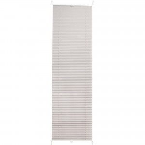 82057284 Штора плиссе «Плайн», 35х160 см, текстиль, цвет серый