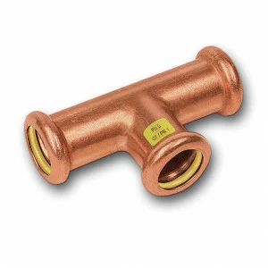 110130422842 SANHA 10130 пресс-фитинг газ, медь, тройник ВПр 42x28x42 мм