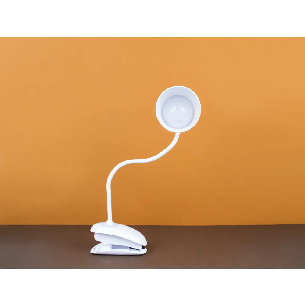 Настольная лампа Rombica LED Clamp 5 Вт 300 Лм, цвет белый Santreyd STLM-2162665 - Вид №4