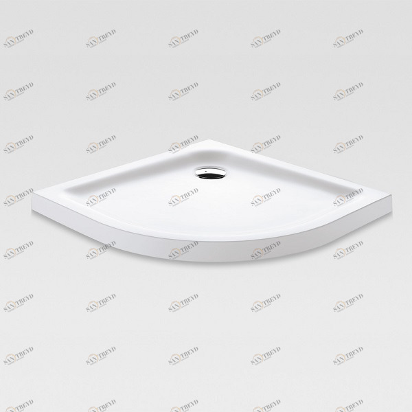 Душевой поддон Corian Curvo 80 см 5COE9N0 Gruppo Geromin