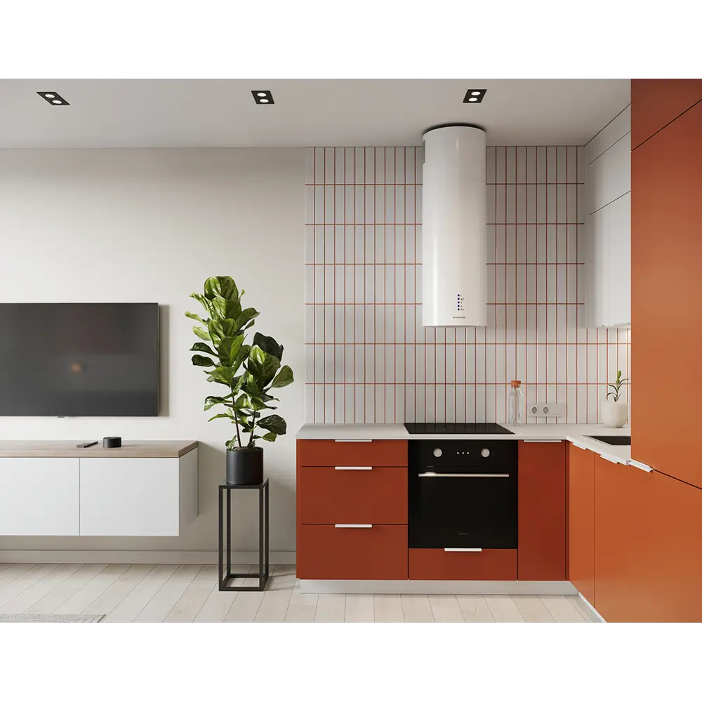 Фасад кухонного шкафа Тара 29.7x102.1 см KONSENSA МДФ цвет терракотовый STLM-2179690 - Вид №8