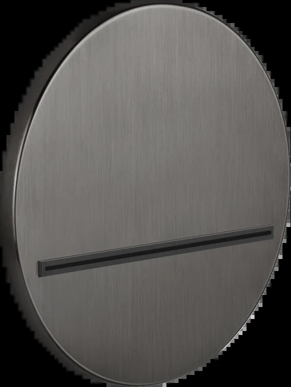 Излив для душа 65295 707 Gessi Ventaglio ЧЕРНЫЙ МЕТАЛЛ BR. PVD
