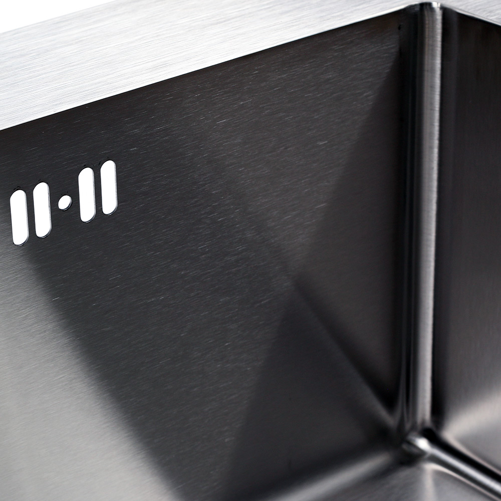 Мойка R6050H MELANA ProfLine 3,0/200 САТИН врезная прямоугольная MLN-R6050H - Вид №2