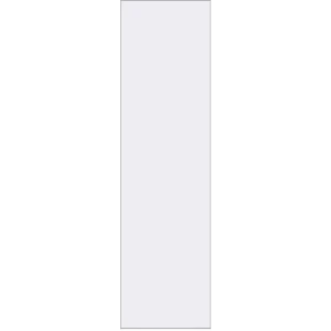 Дверь межкомнатная глухая Invisible 60x220 см цвет белый с замком обратное открытие алюминиевая кромка 89433717 STLM-2095841