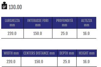 Cosma Ручка для мебели из замака в современном стиле  12875  - Вид №1