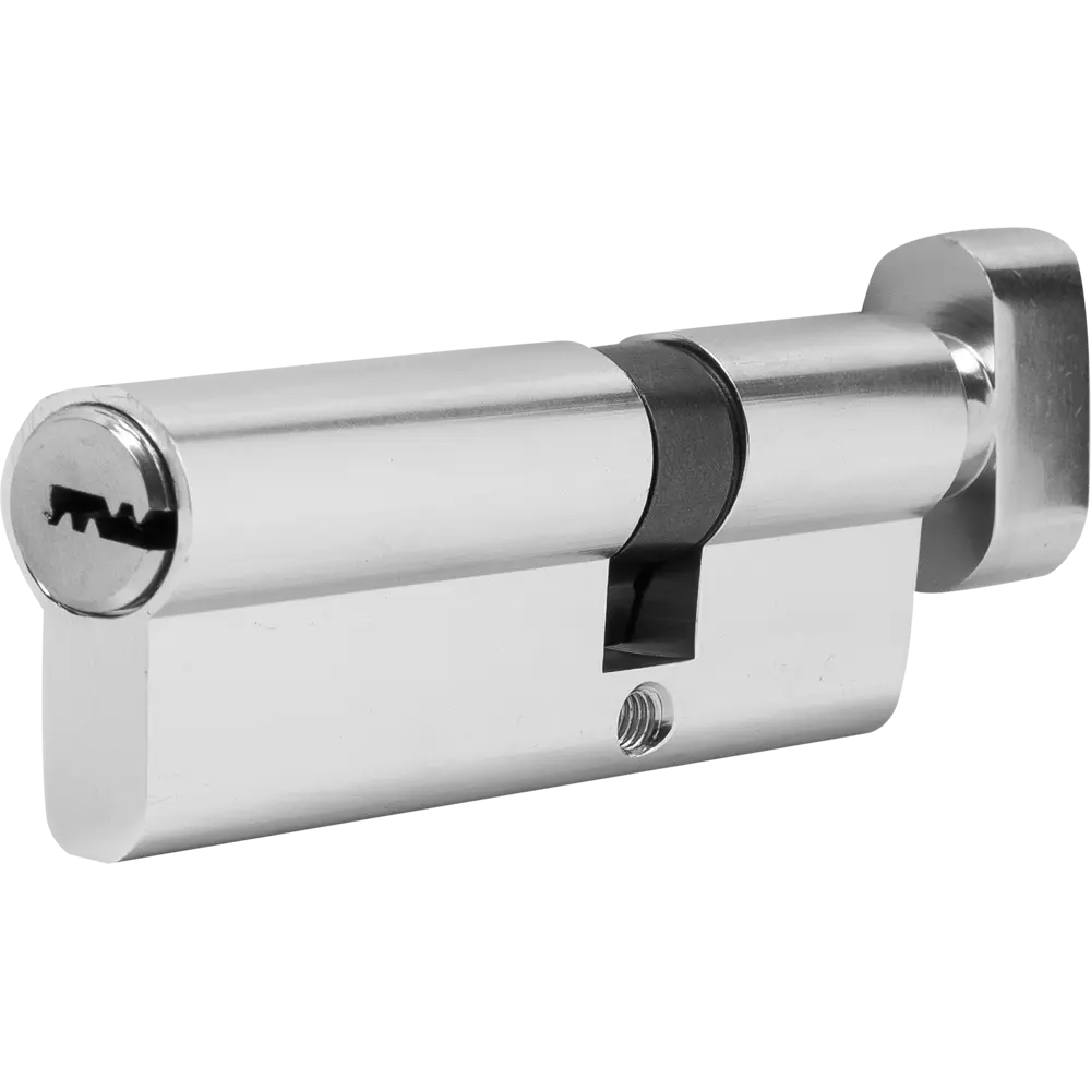 Цилиндр Standers 80, 30x50 мм, ключ-вертушка, цвет хром STLM-2009065