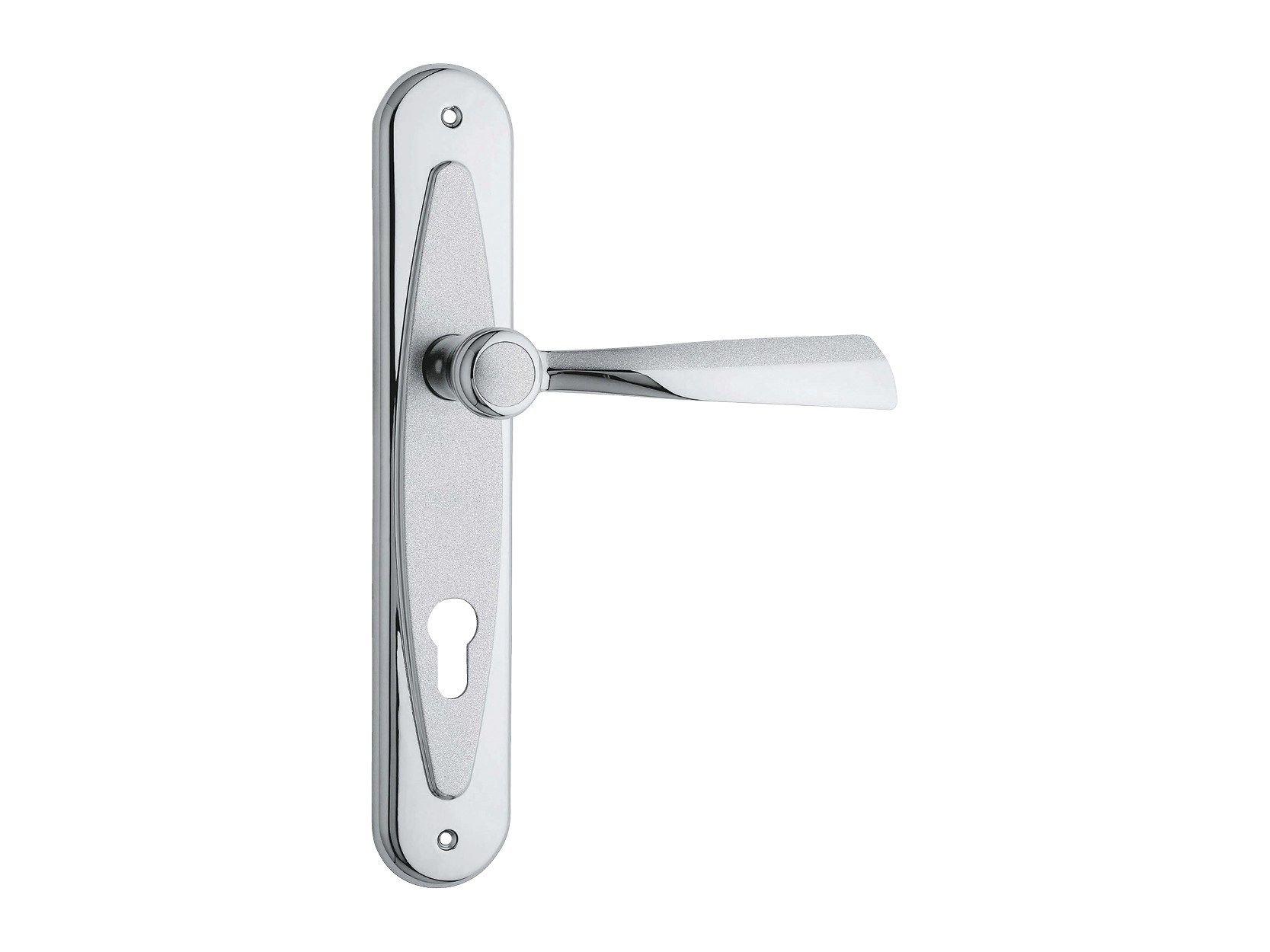 Классическая металлическая ручка на пластине с насадкой LINEA CALI' Elika ARCH-00135490 - Вид №1